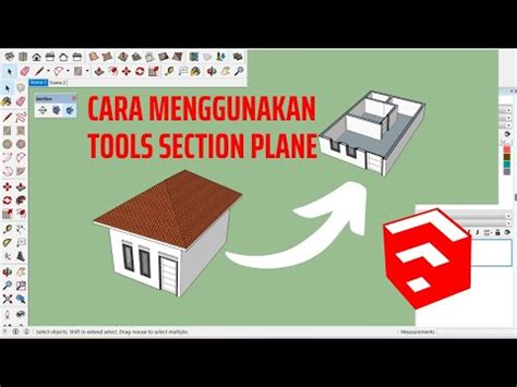 Tutorial Cara Menggunakan Tools Section Plane Di Sketchup Untuk Pemula