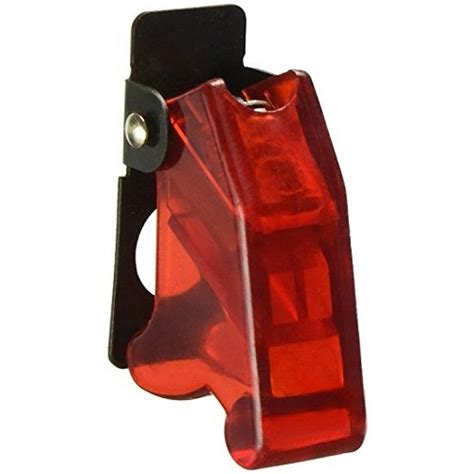 Transparent Red Toggle Switch Flip Cover #SWT-90