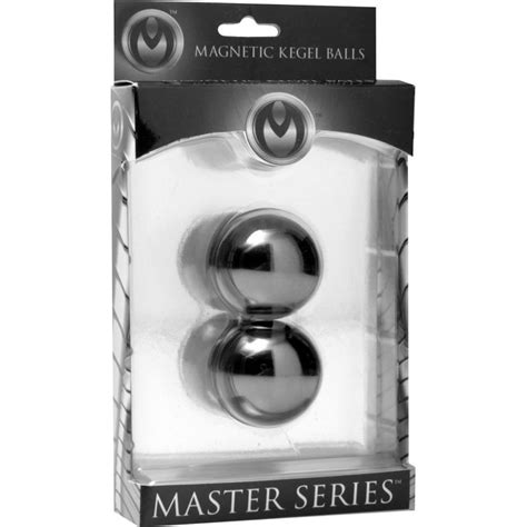 Master Series Magnus 1 Magnetic Kegel Balls 1 Grey