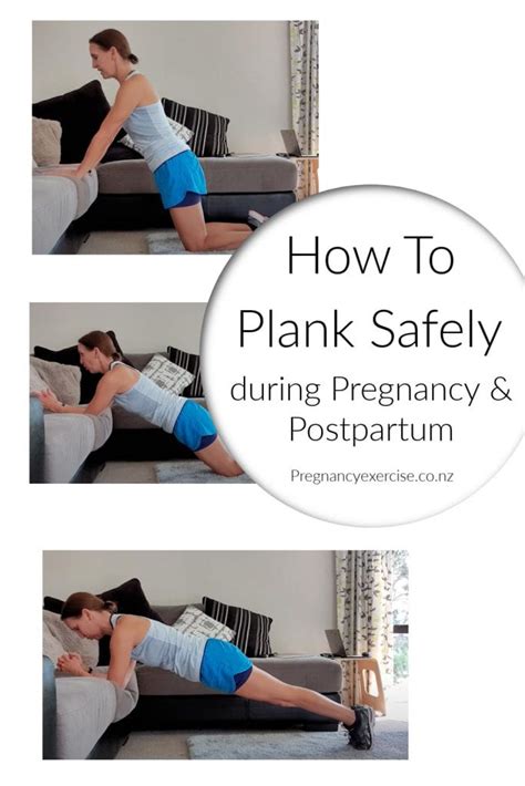 How To Plank Safely During Pregnancy And Postpartum Pregnancy Exercise