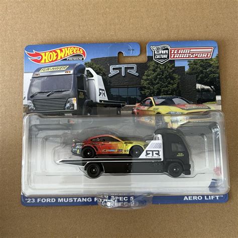 Hot Wheels Alloycar Culture Gulf Oil Amc Lancia Transport Fleet Iron Sole Rubber Tire