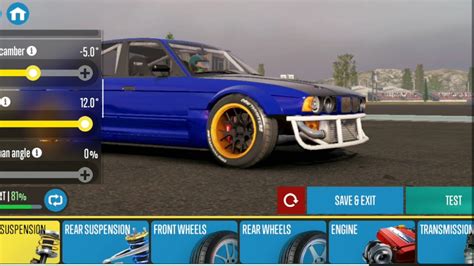 CarX Drift Racing 2 Bandit Bmw E34 Pro Drift Setting YouTube