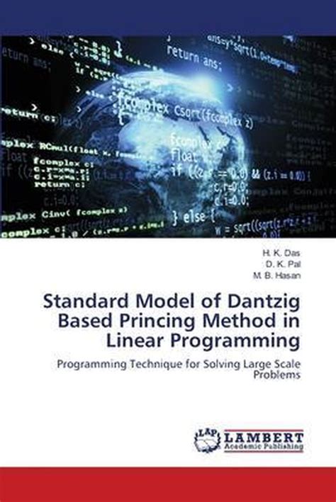 Standard Model Of Dantzig Based Princing Method In Linear Programming