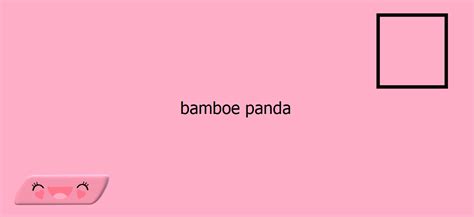 Bamboe Panda Hosted At Imgbb Imgbb