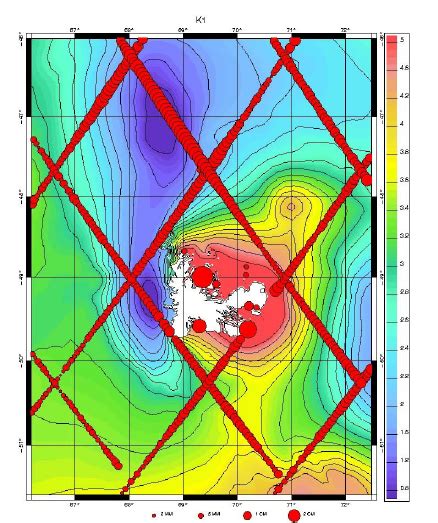 Sea Level Anomalies Comparisons In The Bay Of Biscay Along Jason 1