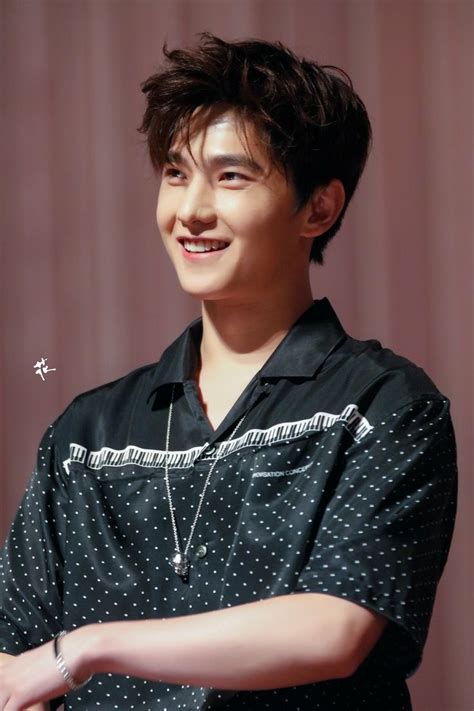 Yang Yang Is Smiling Socute Yang Yang Actor Yang Yang
