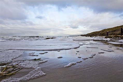 Strand Gischt Ostsee Kostenloses Foto Auf Pixabay