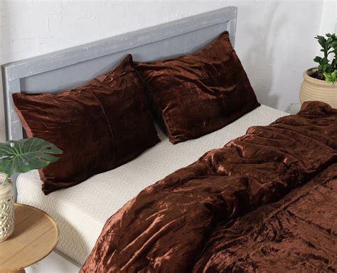 Vinsan International Ultra Luxe Velvet Duvet Cover Boho Bedding Uo Comforter Donna Cover 3 Pcs