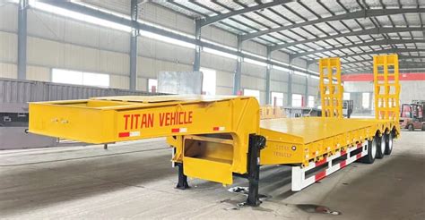 Tri Axle Lowbed Trailer Price For Sale In Trinidad And Tobago