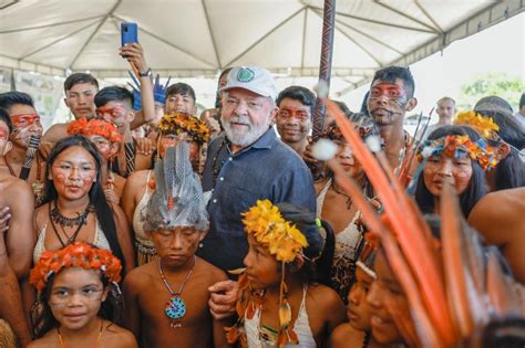 Lula Promete Acelerar Demarca O De Terras Ind Genas Estudo Est