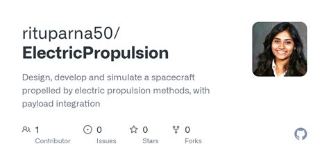 GitHub - rituparna50/ElectricPropulsion: Design, develop and simulate a ...