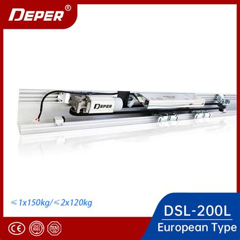 Deper European Design L Kg Commercial Sensor Glass Sliding Door