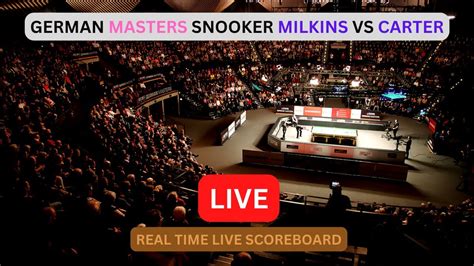 Robert Milkins Vs Ali Carter Live Score Update Today Semi Finals