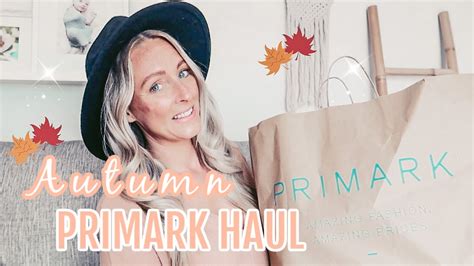 Autumn Primark Haul Huge Primark Haul September Emma