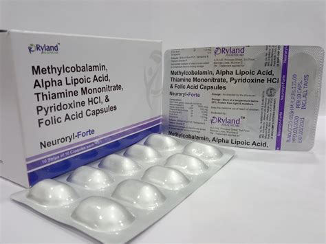 Methylcobalamin Alpha Lipoic Acid Thiamine Mononitrate Pyridoxine Hcl