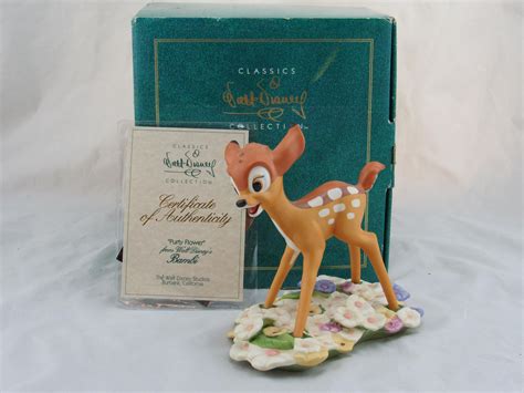 Wdcc Purty Flower From Disney S Bambi In Box Etsy Disney Figurines