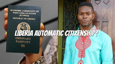 Liberia Legalizes Dual Citizenship Should Black Americans Be Granted