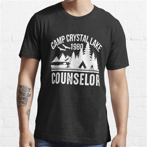 Camp Crystal Lake 1980 Counselor T Shirt For Sale By Moonmarketstore