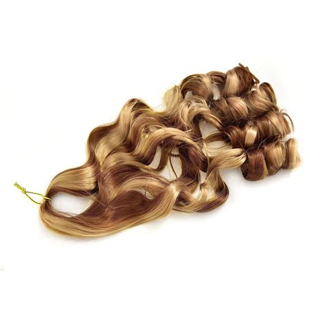 Buy Pieces Of French Curl Braiding Hair Loose Wavy Braiding Hair Wavy