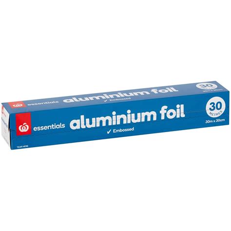 Essentials Aluminium Foil 30m Woolworths