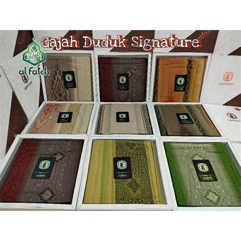 Kain Pelikat Gajah Duduk Signature Original Eksklusif Shopee Malaysia