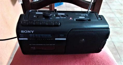 Rádio gravador Sony CFM10 Almada OLX Portugal