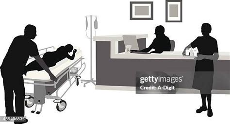 74 Man In Hospital Bed Silhouette Stock Photos, High-Res Pictures, and ...