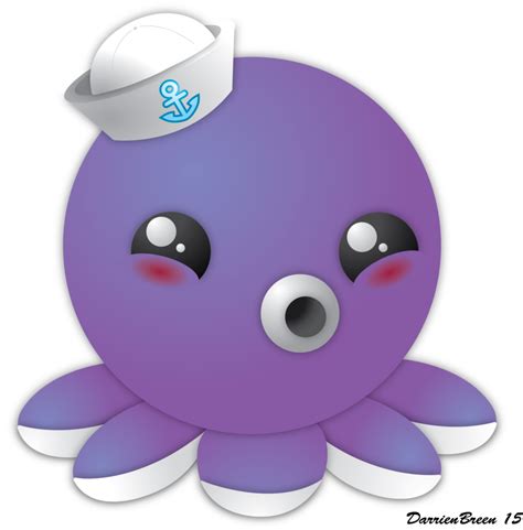 Clipart octopus kawaii, Clipart octopus kawaii Transparent FREE for ...