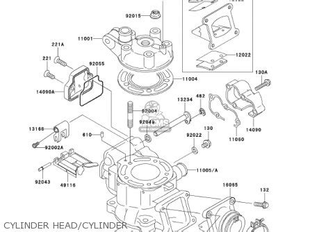 Kawasaki Kx85-a1 Kx85 2001 Usa Canada parts list partsmanual partsfiche