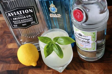 Gin Basil Smash Cocktail Drink Recipe Dobbernationloves