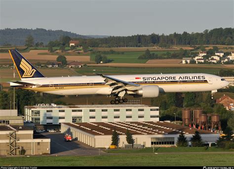 9V SWR Singapore Airlines Boeing 777 312ER Photo By Andreas Traxler