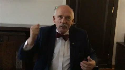 NA ŻYWO Janusz Korwin Mikke w Sejmie tematy bieżące pytania 09 01