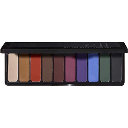 Amazon E L F Eyeshadow Palette Matte Nude Mood Ounce