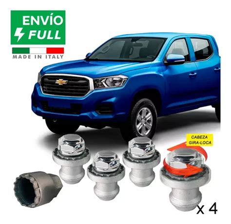 Set 4 Tuercas Seguridad Gm S10 Max Envio Full Meses Sin Intereses