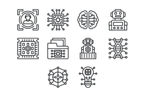 50 Artificial Intelligence Icons Bundle Graphic By Maan Icons · Creative Fabrica