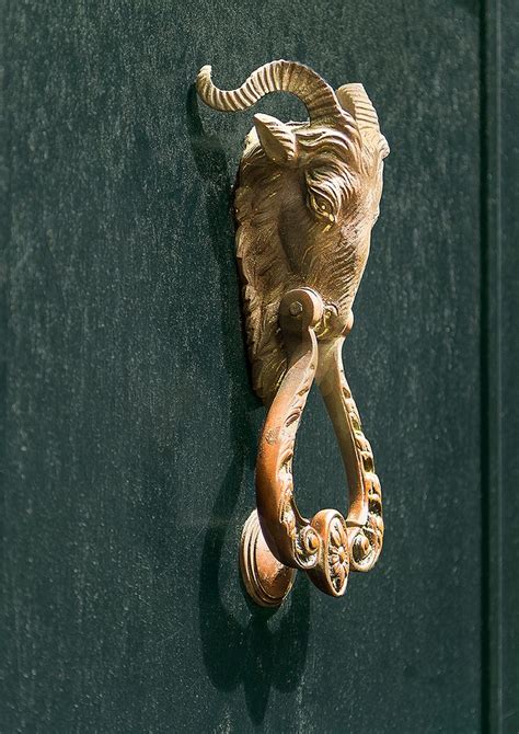 Elephant Door Knocker Cast Bronze With A Classic Brown Bronze Etsy