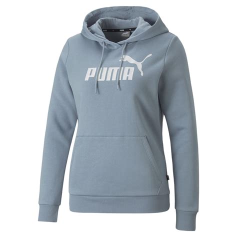 Bluza Z Kapturem Damska Puma ESS LOGO Niebieska 58678979 36 Puma