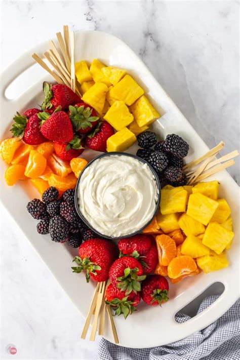 2 Ingredient Fruit Dip - Take Two Tapas