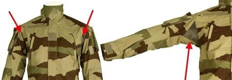 RARE VESTE DE Treillis F3 nouveau modèle armée française camouflage