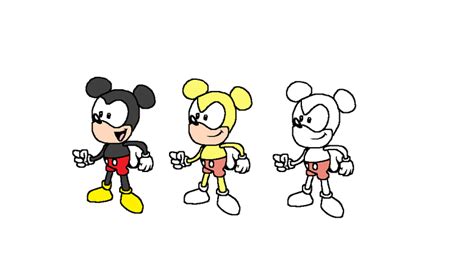 Mickey Mouse Sonic Style By Junnboi On Deviantart