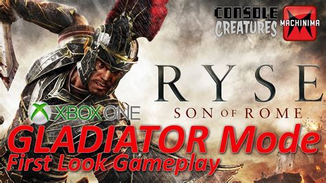 Xbox One Ryse Son Of Rome Gladiator Mode Gameplay Youtube