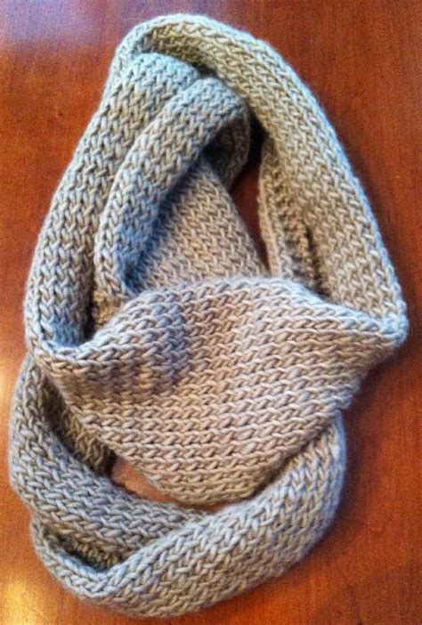 Knitted Infinity Scarf Free Pattern