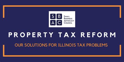 Property Tax Reform Small Business Advocacy Council Sbac