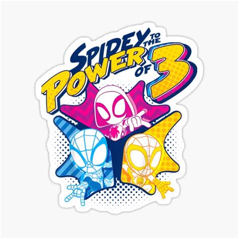 Spidey And His Amazing Sticker For Sale By Emily Yace Redbubble