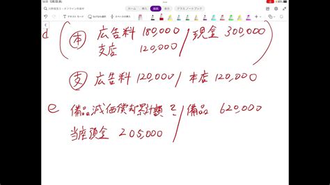 全商簿記2級 過去問91回 第1問仕訳 Youtube