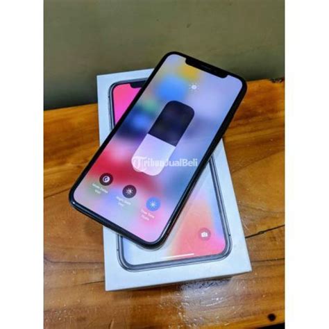 HP IPhone X 64 GB Bekas Kondisi Mulus Siap Pakai Fullset Di Semarang