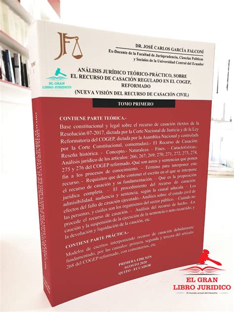 AnÁlisis JurÍdico TeÓrico PrÁctico Sobre El Recurso De CasaciÓn