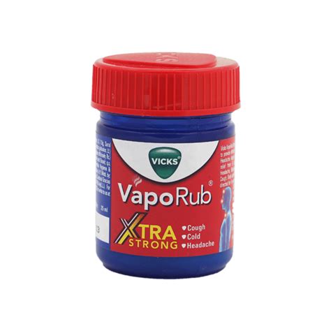 Buy Vicks Vaporub Xtra Strong 25 Ml Online At Discounted Price Netmeds