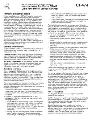 Fillable Online Nystax Form CT 47 I 2000 Instructions For Form CT 47