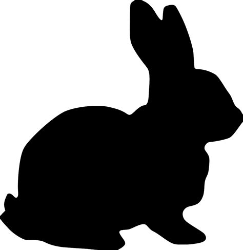 Svg Easter Rabbit Cute Bunny Free Svg Image And Icon Svg Silh